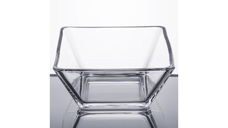 Libbey Crisa Tempo Square Glass Bowl | Rental