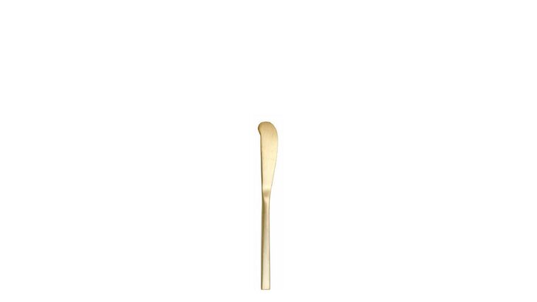 Arezzo Brushed Gold SH Butter Knife | Rental
