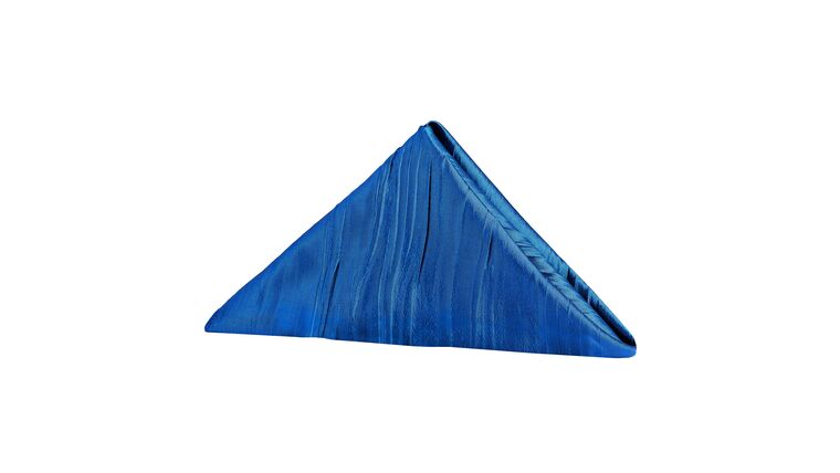Accordion Crinkle Taffeta Napkin 20″x20″ – Royal Blue | Rental