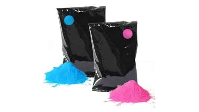 Gender Reveal Powder | 1 Pound Blackout Bags – Pink | Rental