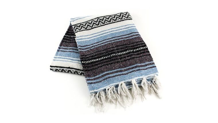 Mexican Blanket – Light Blue | Rental