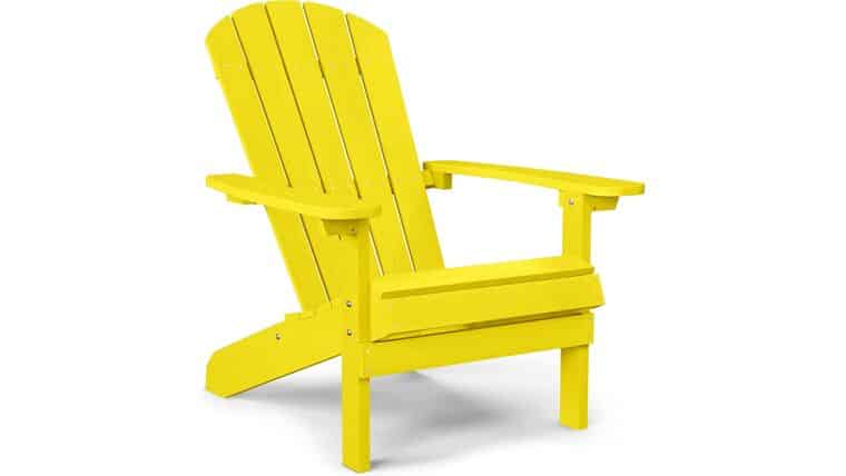 Adirondack Chair | Poly | Yellow | Rental Adirondack Chair | Poly | Yellow | Rental