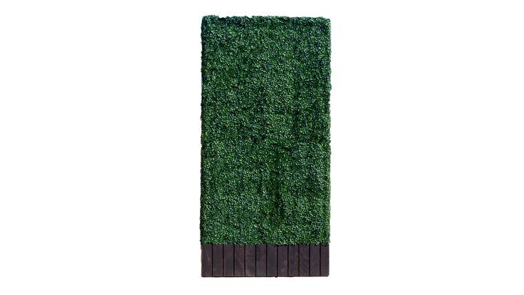 7’h x 4’w Boxwood Hedge With Planter | Rental