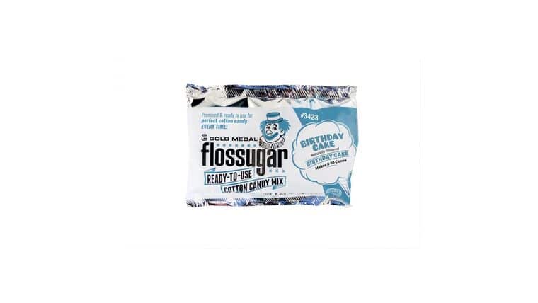 Cotton Candy – Birthday Cake 8-oz. Flossugar Pouches | Rental Cotton Candy – Birthday Cake 8-oz. Flossugar Pouches | Rental