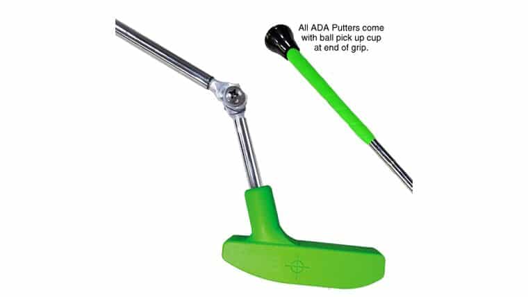 39″ ADA Black Light Green Urethane Mini Golf Putter | Rental