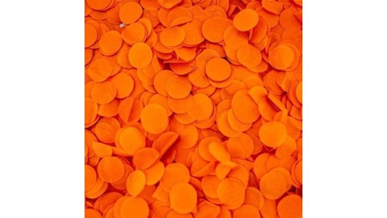 1″ Orange Tissue Circles (1lb) | Purchase | Rental