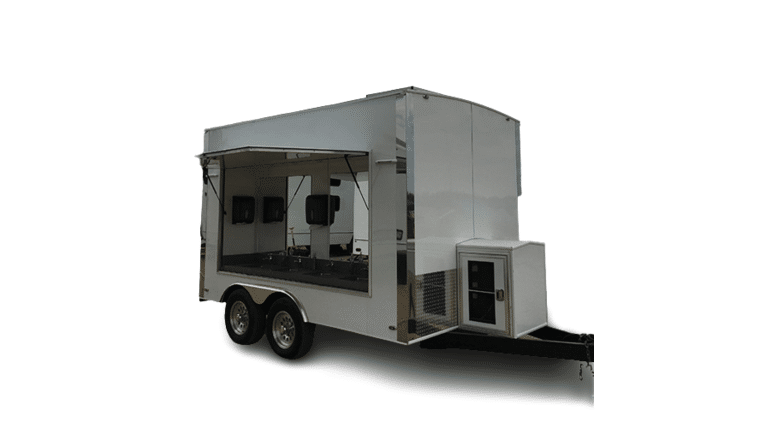 4 Compartment Portable Sink Trailer | Rental