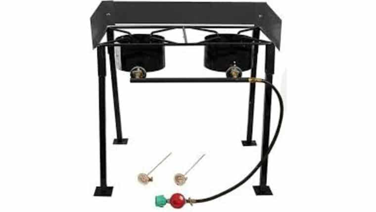 2 Burner Propane Outdoor Stove Red Snapper | Rental