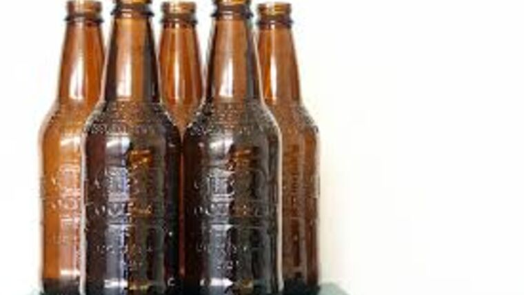 Brown Root Beer Bottle For Ring Toss Game | Rental
