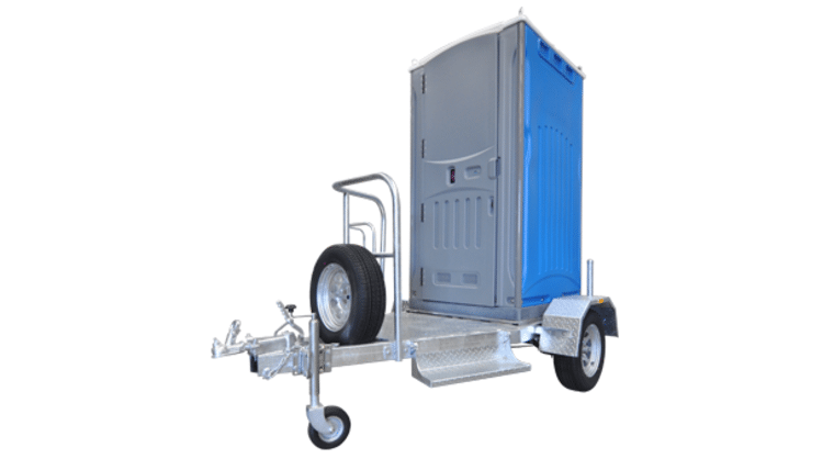 Basic – 1 Stall Portable Restroom Trailer Unit | Rental Basic – 1 Stall Portable Restroom Trailer Unit | Rental