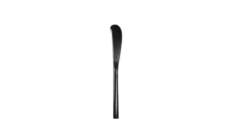 Arezzo Brushed Black Butter Knife | Rental Arezzo Brushed Black Butter Knife | Rental