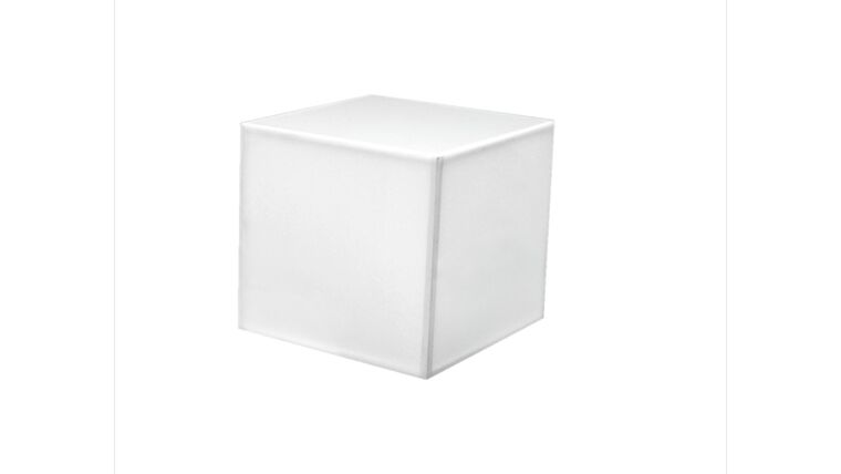 Coffee Table – Illuminated Acrylic 18″ x 18″ | Rental