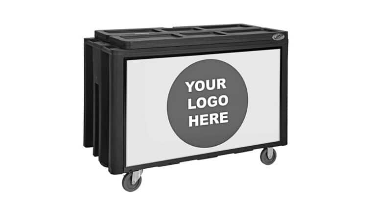 Arctic Black Mobile 288 Qt. Customizable Cooler | Rental