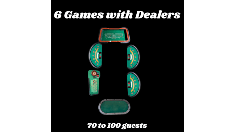 Casino Game Package Rental | “Lucky Money” | 6 Games | Rental Casino Game Package Rental | “Lucky Money” | 6 Games | Rental