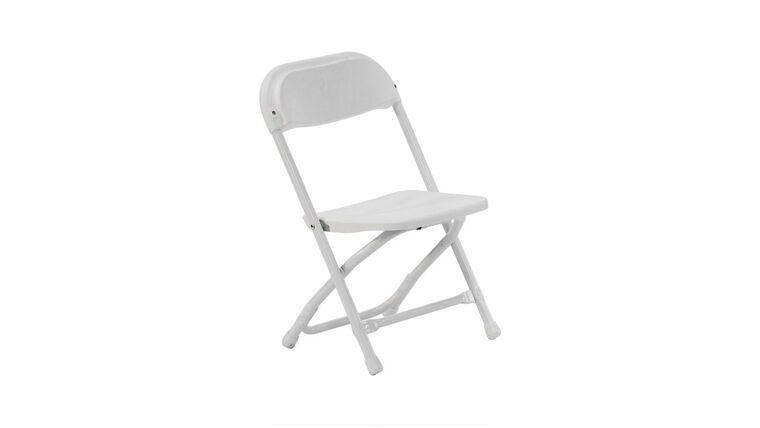 Fiesta Folding Chair – White – Kids | Rental