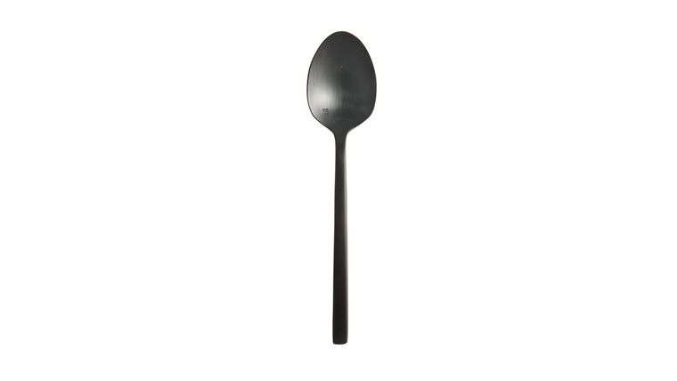 Arezzo Brushed Black Soup Spoon | Rental Arezzo Brushed Black Soup Spoon | Rental