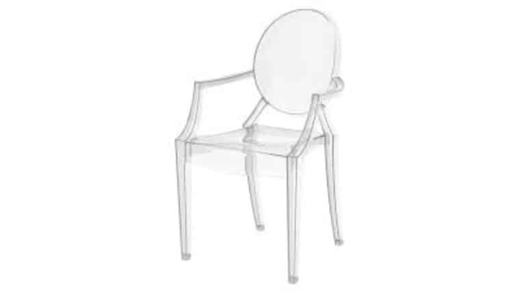 Ghost Arm Chair – Clear | Rental