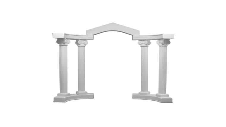 6′ Graeco-Roman Colonnade System | Rental 6′ Graeco-Roman Colonnade System | Rental
