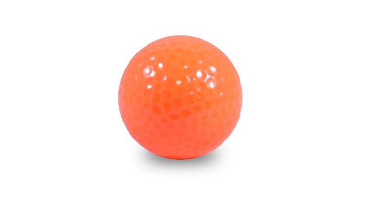 Neon Orange Floating Golf Ball | Rental Neon Orange Floating Golf Ball | Rental