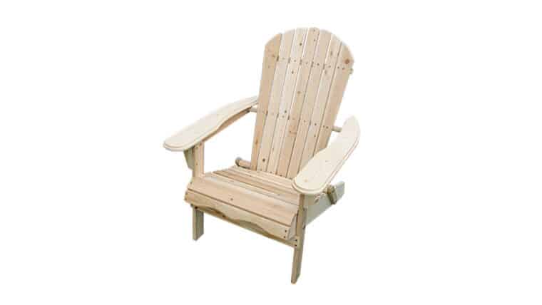 Adirondack Chair | Wood | Natural | Rental Adirondack Chair | Wood | Natural | Rental
