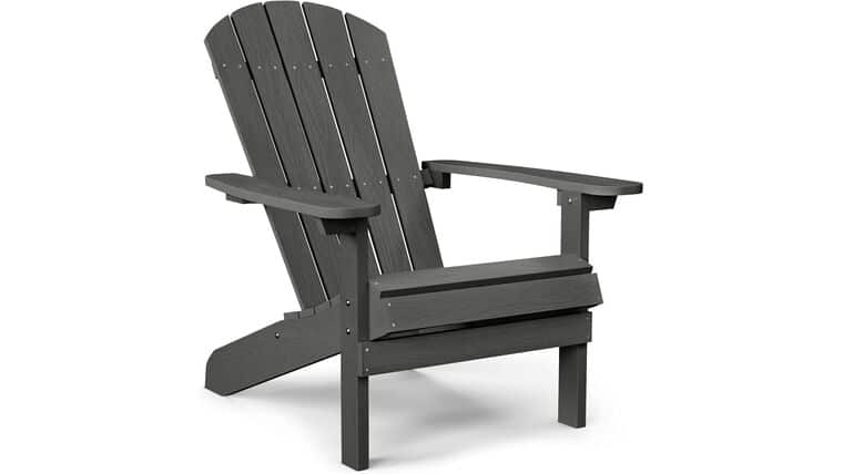 Adirondack Chair | Poly | Dark Gray | Rental Adirondack Chair | Poly | Dark Gray | Rental