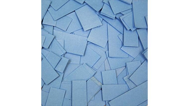 Baby Blue Tissue Confetti (1 LB) | Rental