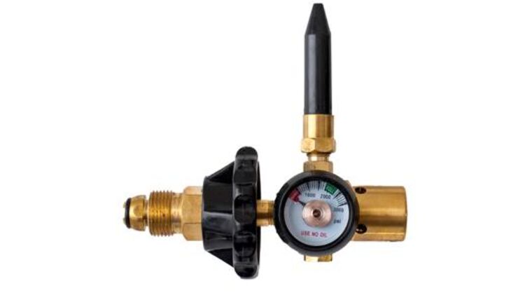 Balloon Inflator with Upright Tilt Valve – Guage | Rental