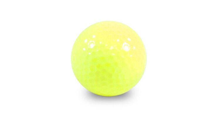 Neon Yellow Floating Golf Ball | Rental Neon Yellow Floating Golf Ball | Rental