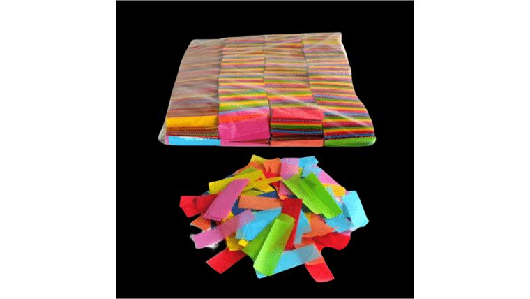 Black Tissue Confetti Bulk (1lb) | Purchase | Rental