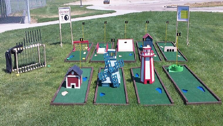 Rustic Mini Golf Package #1 | Rental