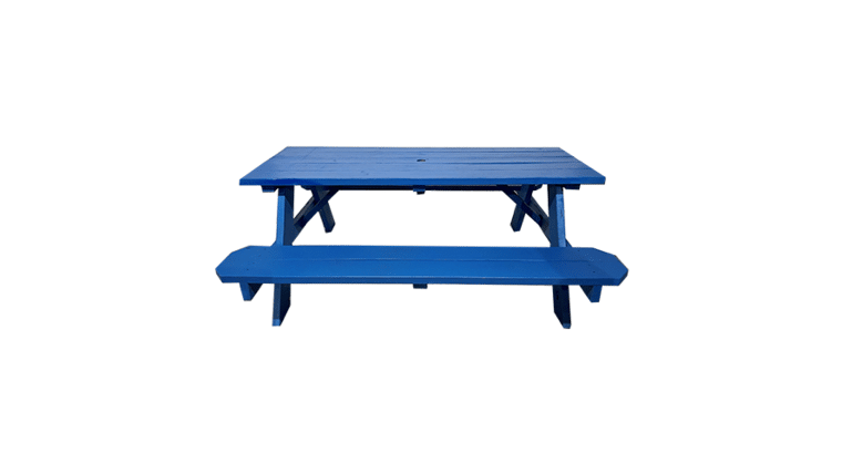 Picnic Table | 6′ | Blue | Rental Picnic Table | 6′ | Blue | Rental