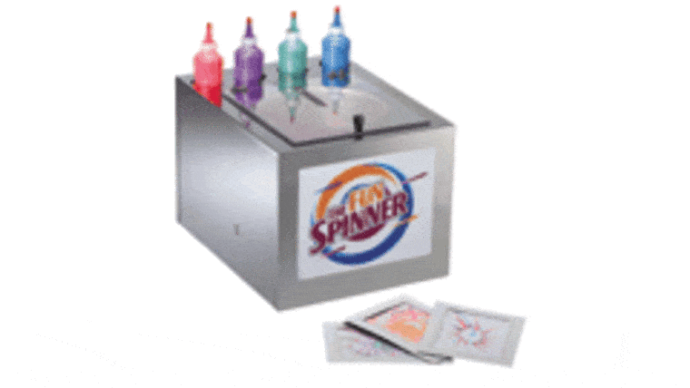 Single Metal Spin Art Carnival Game | Rental Single Metal Spin Art Carnival Game | Rental
