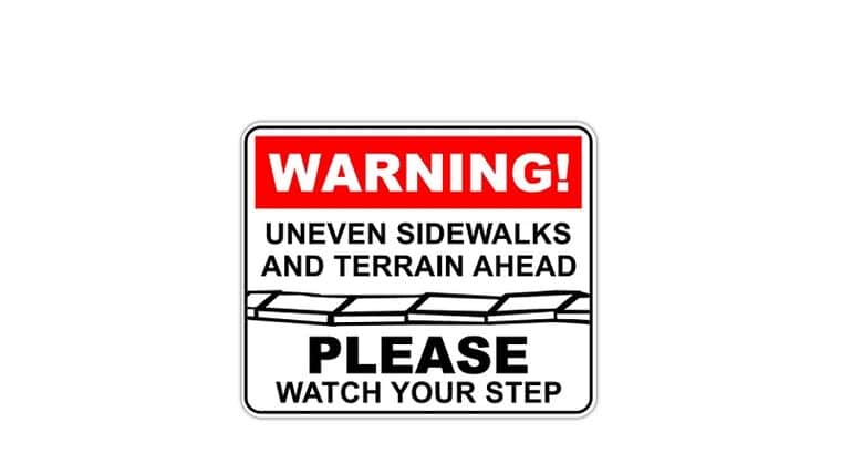 Mini Golf Course Rules Sign – Warning Uneven Pavement | Rental Mini Golf Course Rules Sign – Warning Uneven Pavement | Rental
