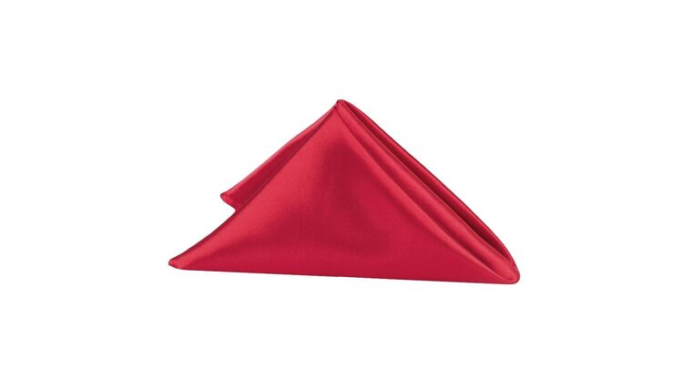 Satin Napkin 20″x20″ – Apple Red | Rental