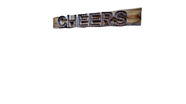 8′ Rustic Cheers Marquee Sign – No Legs | Rental 8′ Rustic Cheers Marquee Sign – No Legs | Rental