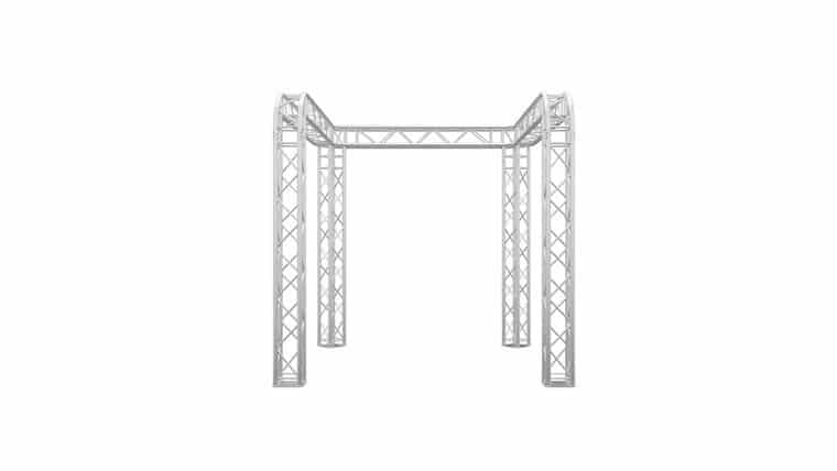 Global Truss – Package – 10′ x 10′ x 10′ F34 Truss System | Rental