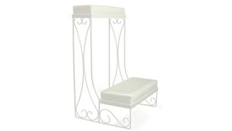 Bass Side By Side Single Kneeling Bench – White | Rental