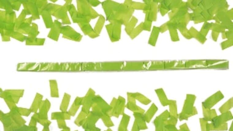 Light Green Tissue Confetti – Sleeve | Rental Light Green Tissue Confetti – Sleeve | Rental