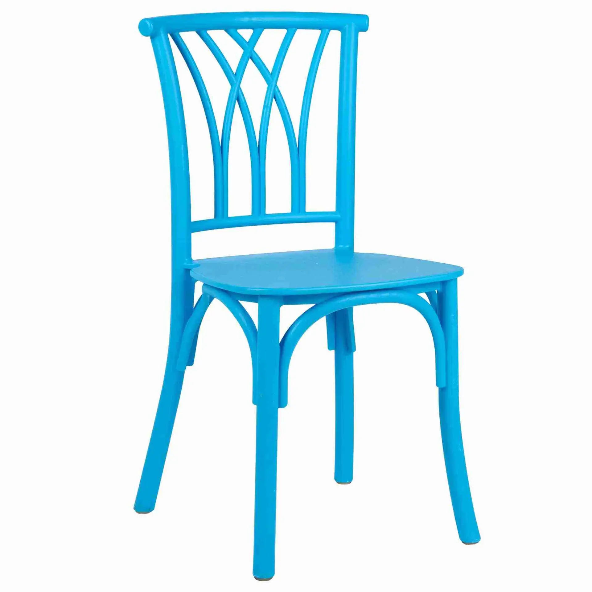 Kids Blue ToughResin™ Willow Chair | Rental