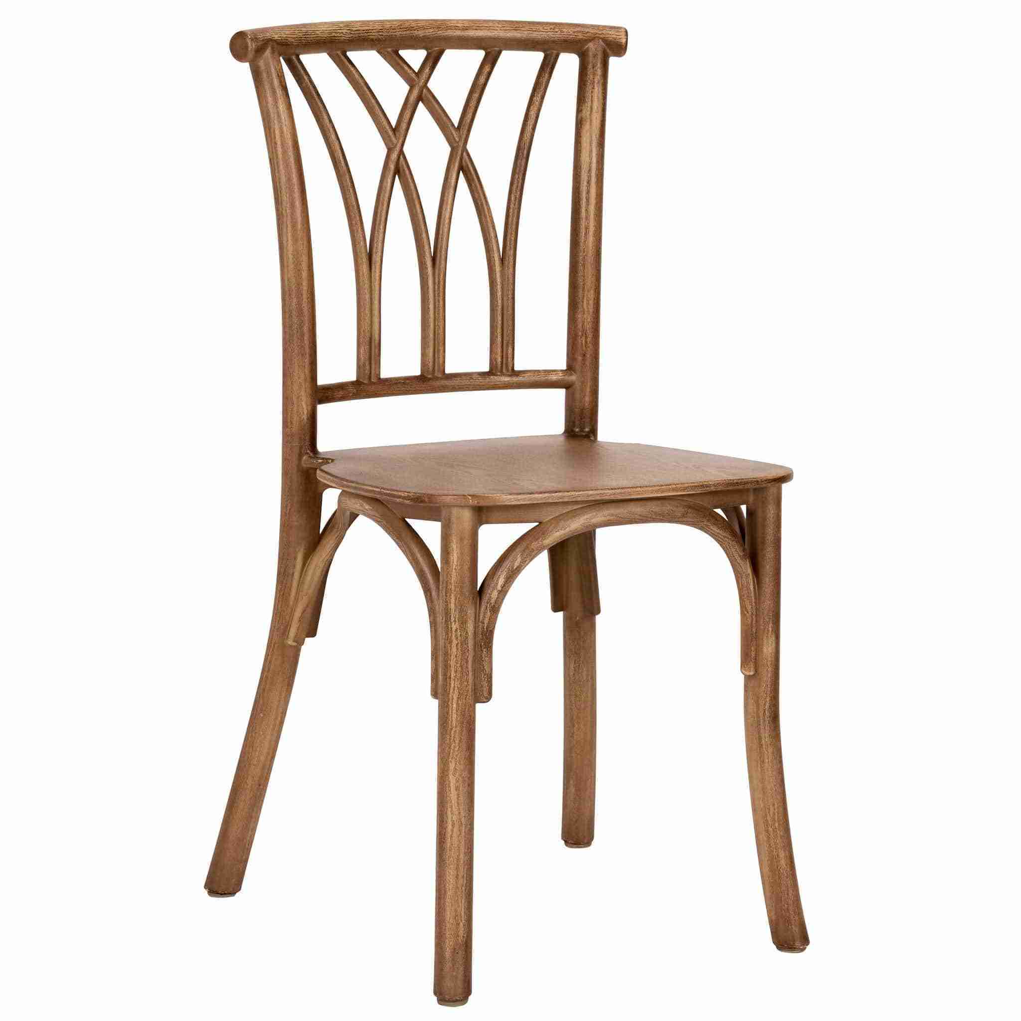 Kids Chestnut ToughResin™ Willow Chair | Rental