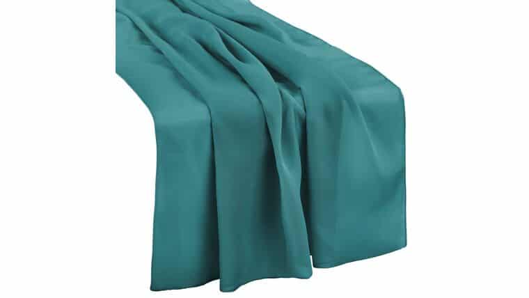 Chiffon Wedding Table Runner 27″x120″ – Turquoise | Rental Chiffon Wedding Table Runner 27″x120″ – Turquoise | Rental