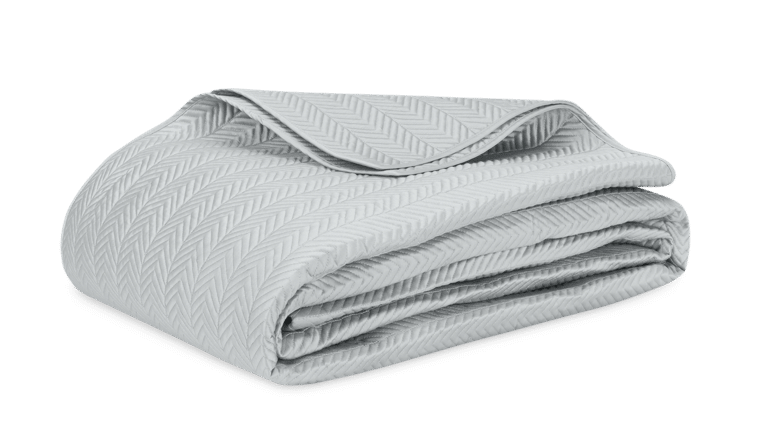 Satin | Chevron 20″ x 20″ Satin Napkin – Grey | Rental