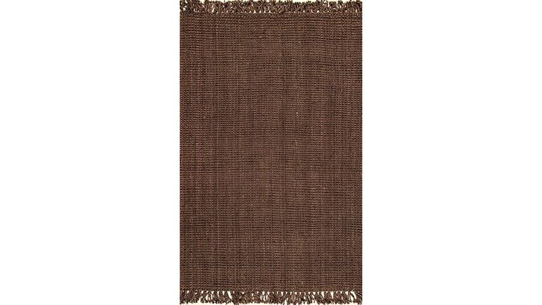 Jute Rug | 5' x 7' | Chocolate | Rental
