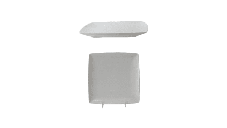 7 1/4″ x 7 1/4″ Square Plate Melamine (White) | Rental 7 1/4″ x 7 1/4″ Square Plate Melamine (White) | Rental