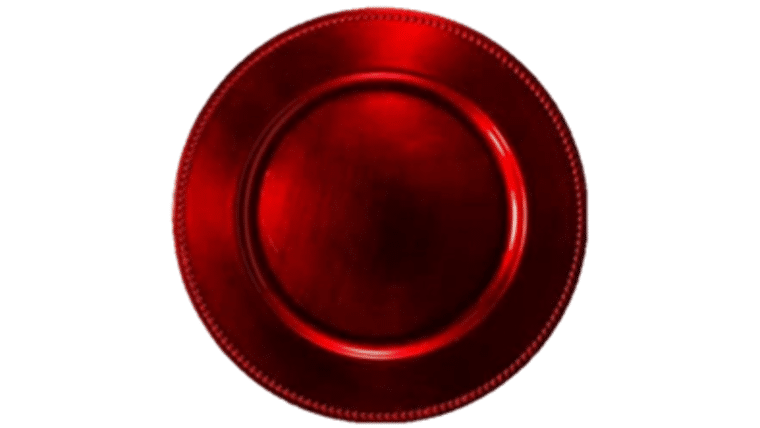 Burgundy Charger Plate | Rental Burgundy Charger Plate | Rental