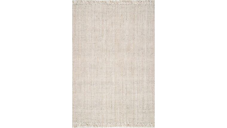 Jute Rug | 5′ x 7′ 6″ | Off-White | Rental Jute Rug | 5′ x 7′ 6″ | Off-White | Rental