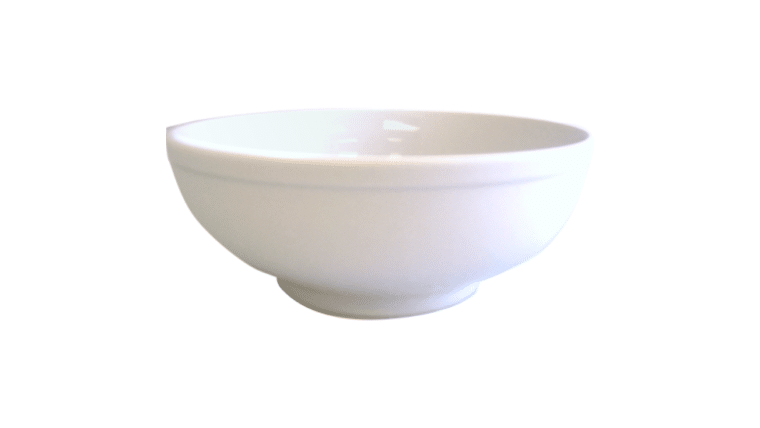 41 oz. 8″ Rimless Round Melamine Bowl (White) | Rental