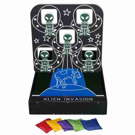 Bean Bag Toss Alien Invasion Carnival Game | Rental Bean Bag Toss Alien Invasion Carnival Game | Rental