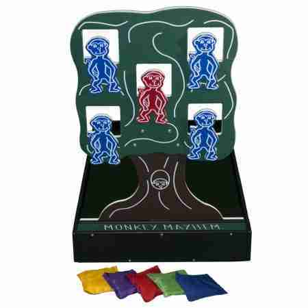 Bean Bag Toss Monkey Mayhem Carnival Game | Rental Bean Bag Toss Monkey Mayhem Carnival Game | Rental
