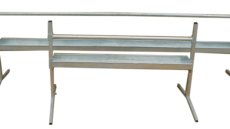 8′ Wooden Hay Bail Bench | Rental